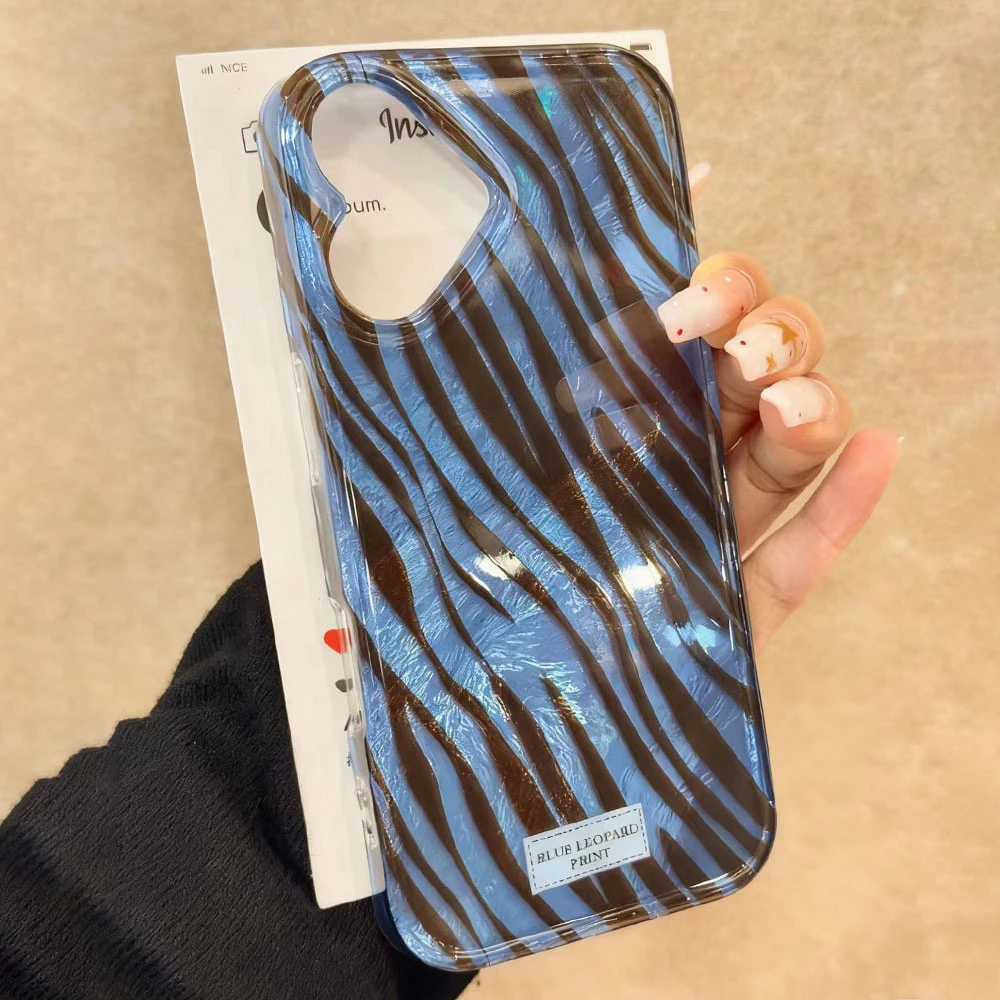 Funda de teléfono con estampado de leopardo y cebra INS para mujer y niña, funda para Xiaomi 13T 14T 11 Lite NE Poco X5 M6 Pro X6 X7 X3 Pro NFC C65 C61 M5S - imagen 5
