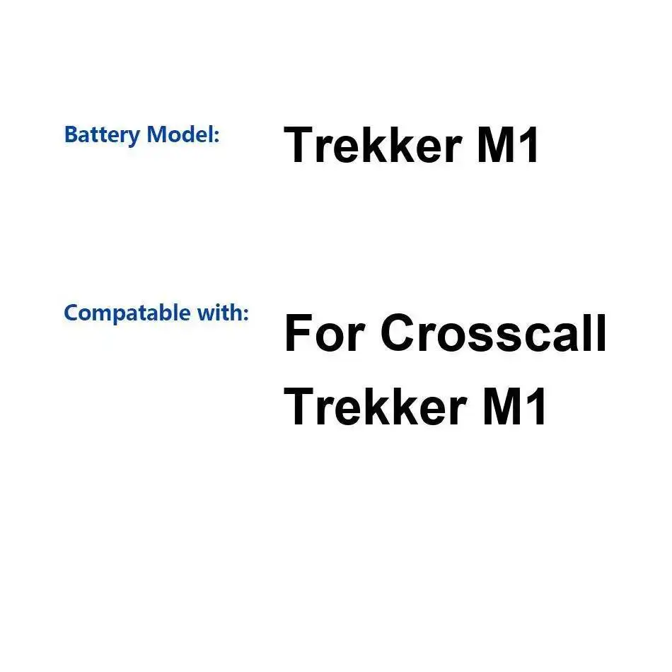 Para Crosscall Trekker M1 3000Mah batería de teléfono móvil estable de larga duración