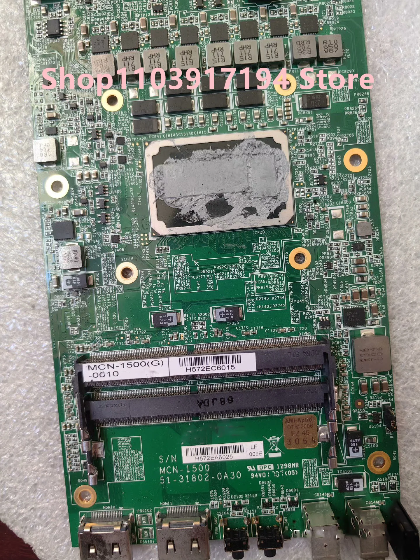 MCN-1500 51-31802-0A30 Tablero largo de control industrial - imagen 3