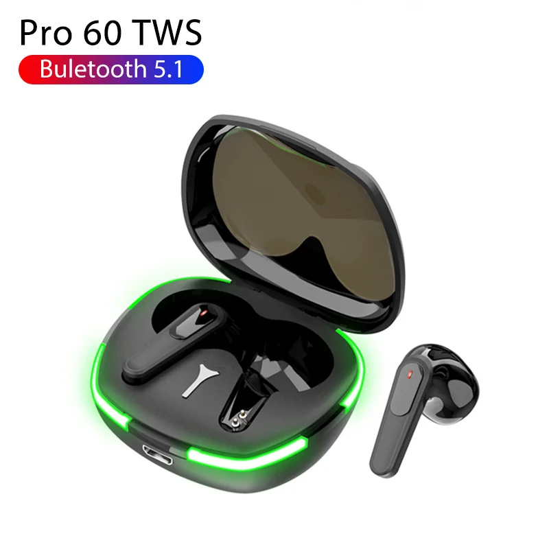 Auriculares TWS Pro60 Fone, inalámbricos por Bluetooth 5,1, auriculares deportivos de alta fidelidad con micrófono para IOS y Android - imagen 2