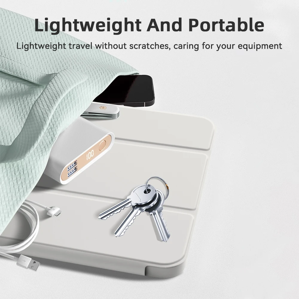 Para iPad Mini 6 7 5th/6th 9,7 7/8/9th 10,2 iPad 10th A16 10,9 Air 4/5 10,9 iPad Air 11 M2 Pro 11 M4 funda con soporte para lápiz lateral - imagen 5