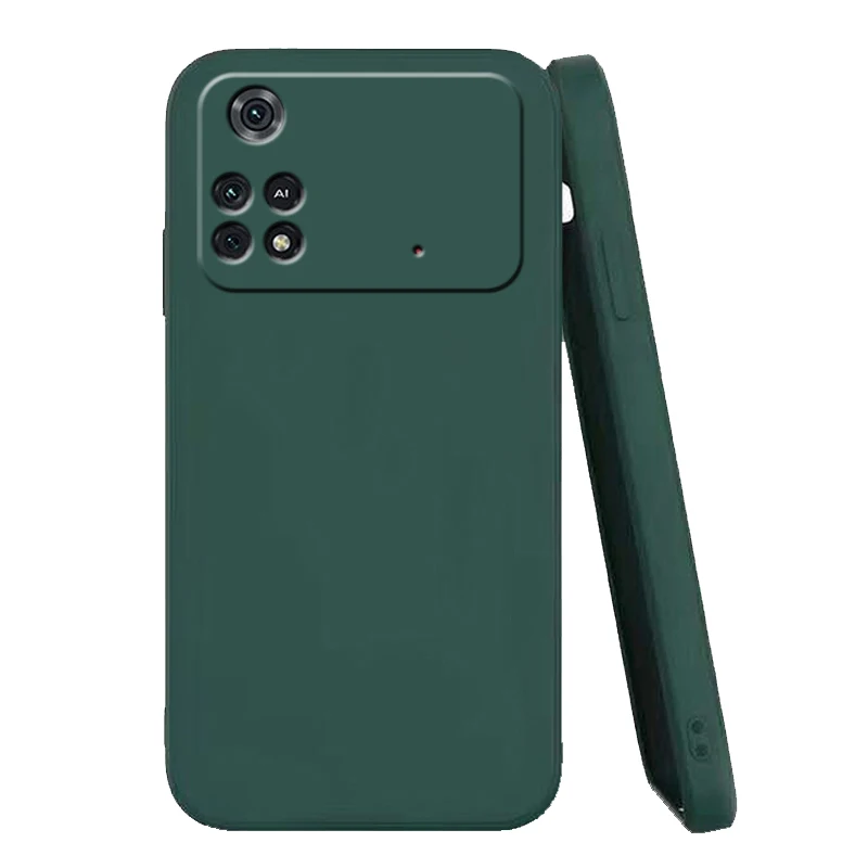 Fundas para Xiaomi POCO M4 Pro 4G funda de silicona líquida a prueba de golpes funda de teléfono Poco M4 Pro 4G Fundas - imagen 5