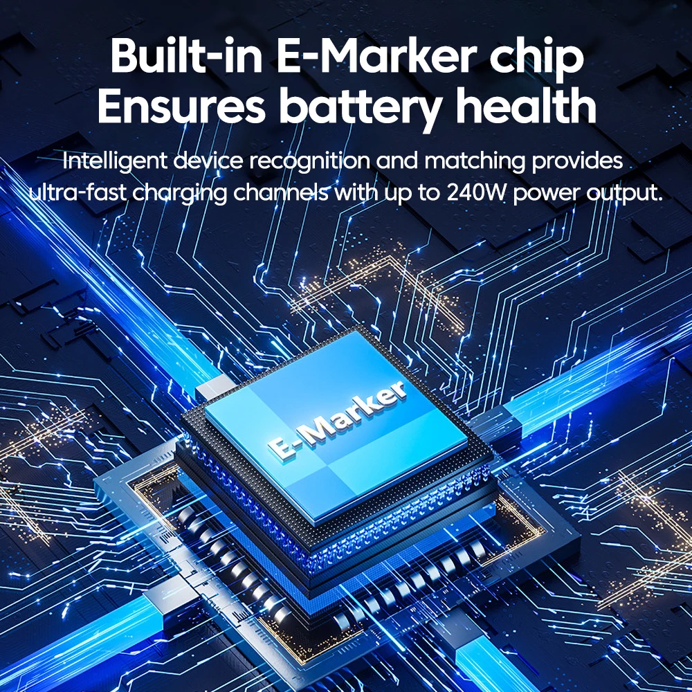 Cable de datos de carga rápida para teléfono móvil, telescópico, 240W, 4 en 1, para iPhone, Samsung, tipo C a USB C, con pantalla Digital - imagen 5