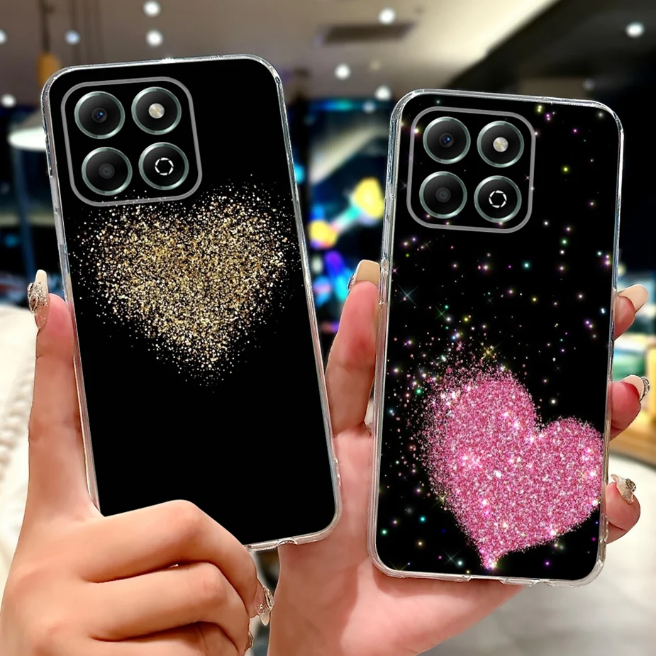 Para Honor X6b funda JDY-LX1 lujosa funda pintada de moda suave funda de teléfono delgada para Honor X6a X6 b HonorX6 HonorX6a HonorX6b Fundas - imagen 4