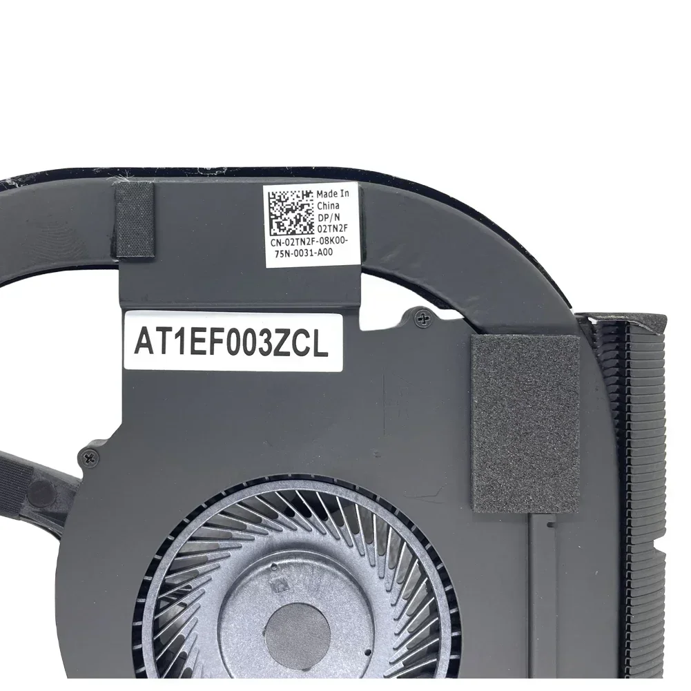 Ventilador de repuesto para Dell Latitude E5570 ventilador de refrigeración genuino más disipador de calor DP/N 02TN2F AT1EF003ZCL - imagen 4