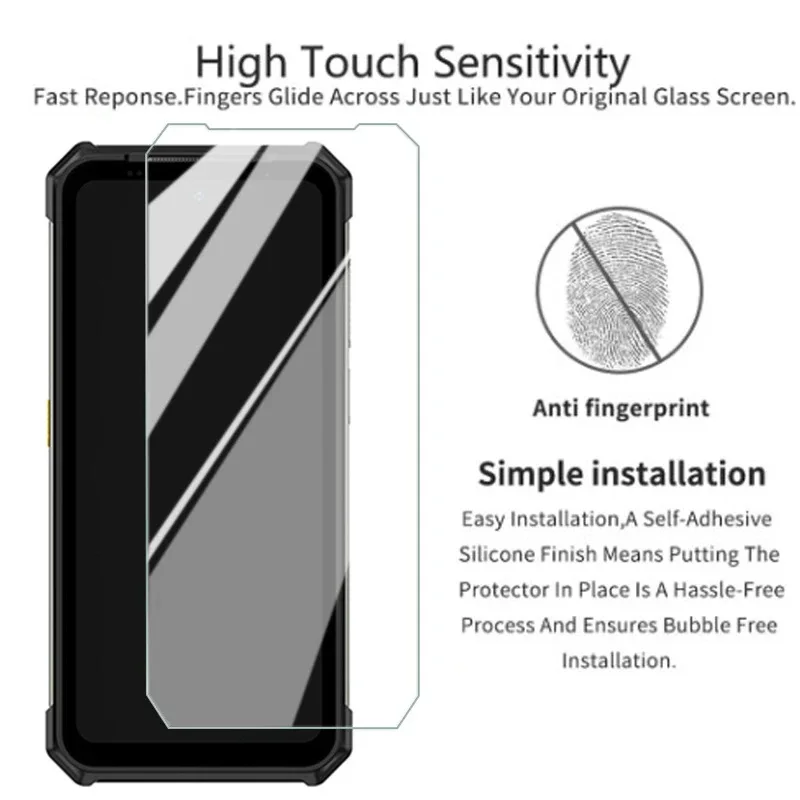 Protector de pantalla para Ulefone Armor 24, película protectora de vidrio templado para Ulefone Armor 24, 6,78" - imagen 5
