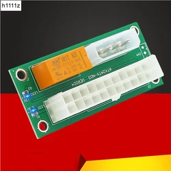 Add2psu Cable elevador Dual PSU ATX con LED Molex sincronía