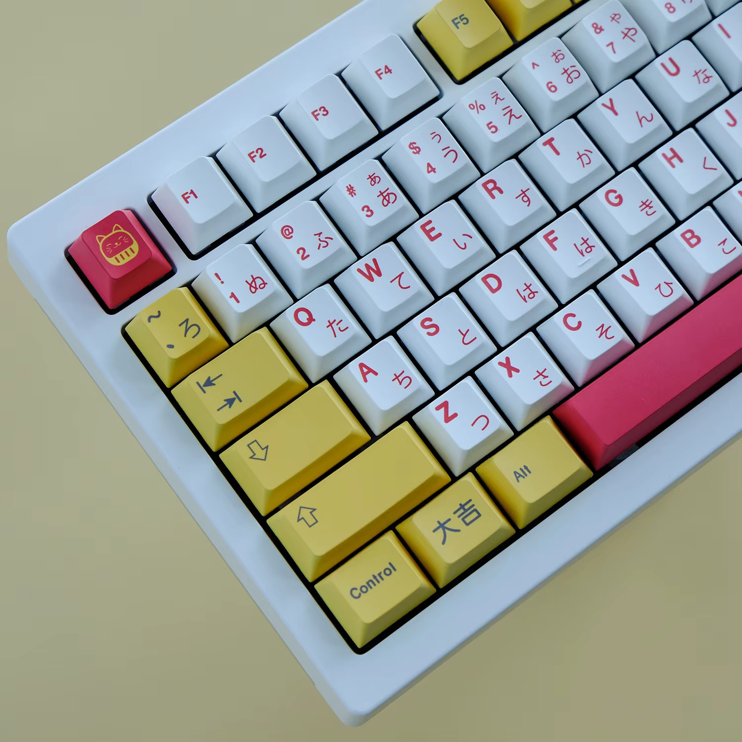 Teclas GMK Lucky Cat PBT 135 uds. Perfil Cherry MX - imagen 2