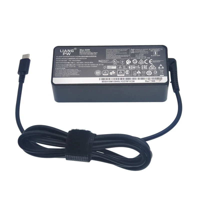 Cargador USB-C Lenovo ThinkPad 65W Oficial - imagen 4