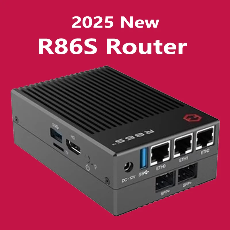 El nuevo enrutador R86S 2.5G con módulo U1 U2 U3 U4 T1 T2 T3 T4 B1 - imagen 2