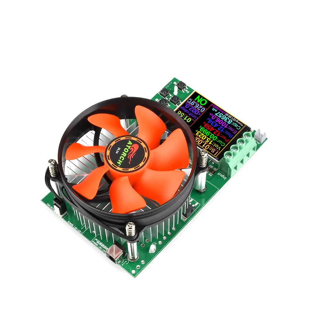 Probador USB CC de 150W, 180W, DL24, 2,4 ", carga electrónica, Monitor de capacidad de batería de coche 18650, comprobador de medidor de potencia de carga de descarga - imagen 2