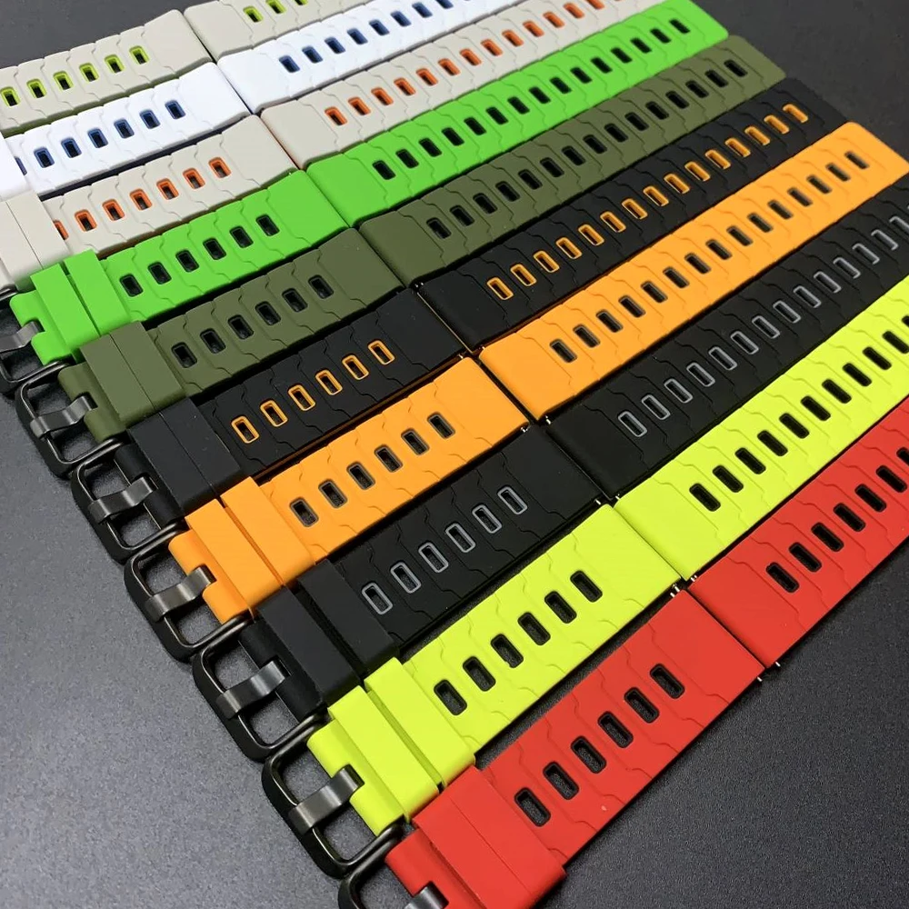 Correa de silicona para Redmi Watch 5 Lite/pulseras de reloj activas de 22mm para Xiaomi Watch S1 S2 S3 S4 pulsera deportiva pulseras de repuesto - imagen 5