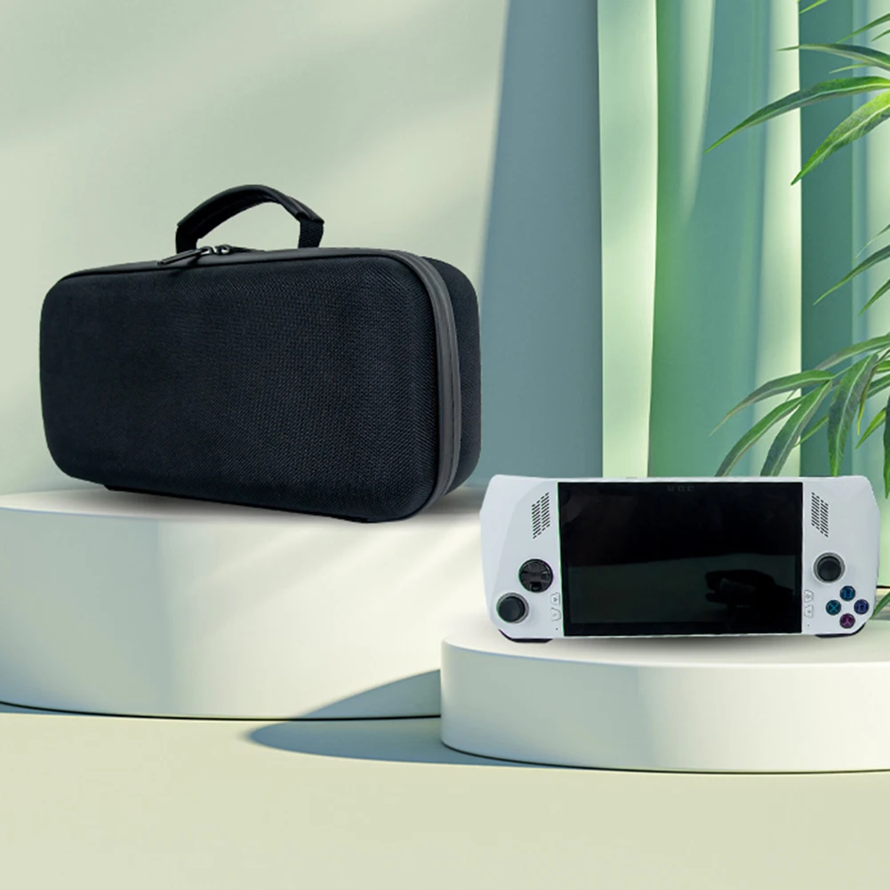 Bolsos de almacenamiento de viaje EVA, bolsa protectora impermeable para consola de juegos, repuesto a prueba de golpes con partición interior para ASUS Rog Ally - imagen 3