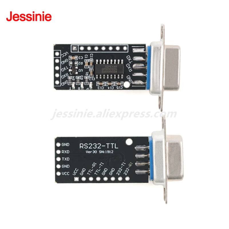 Módulo convertidor de puerto serie hembra TTL, nivel CAN RS232 RS485, TVS de grado Industrial, protección de comunicación, enchufe de DB-9, 2 uds./1 ud. - imagen 4