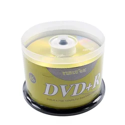 DVD-R vírgenes 4.7GB 16X – Alta velocidad de grabación