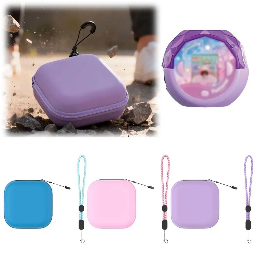 Estuche de transporte para máquina electrónica para mascotas Takara Tomy Punyrunzu con cordón, bolsa organizadora anticaída a prueba de golpes y polvo - imagen 3
