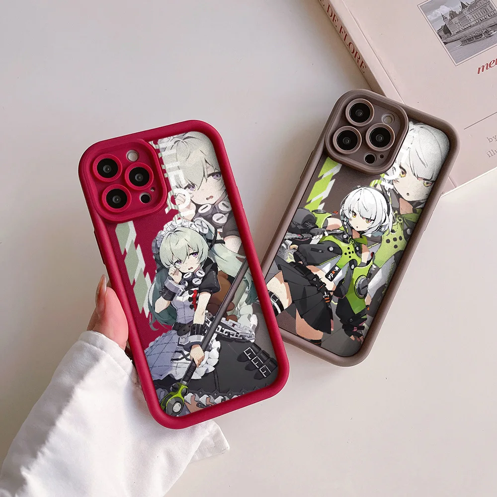 Funda de teléfono Zenless Zone Zero para IPhone, carcasa trasera de TPU suave, últimos juegos populares, 16, 15, 14, 13, 12, 11 Pro Max, Mini, XR, XS, X, 7, 8 Plus - imagen 4