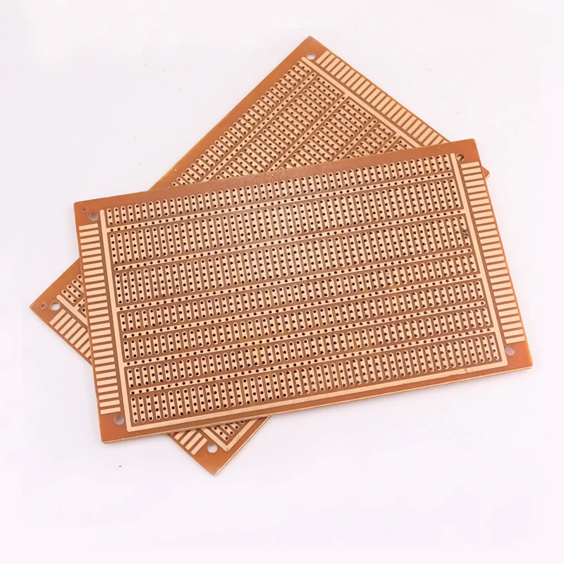 5/10 Uds placa de circuito DIY 9x15CM baquelita de un solo lado (3-4-5 agujeros de conexión) 1,5 de espesor 2,54 espaciado placa Universal PCB - imagen 5
