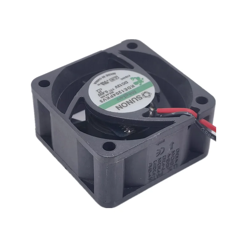 Ventilador de refrigeración de 4CM, 4020, 4x4x2CM, 40mm x 20mm, 12 V, 2 pines, 2 cables, 12 voltios, KDE1204PKV3 MS.AF.GN para Sunon - imagen 3