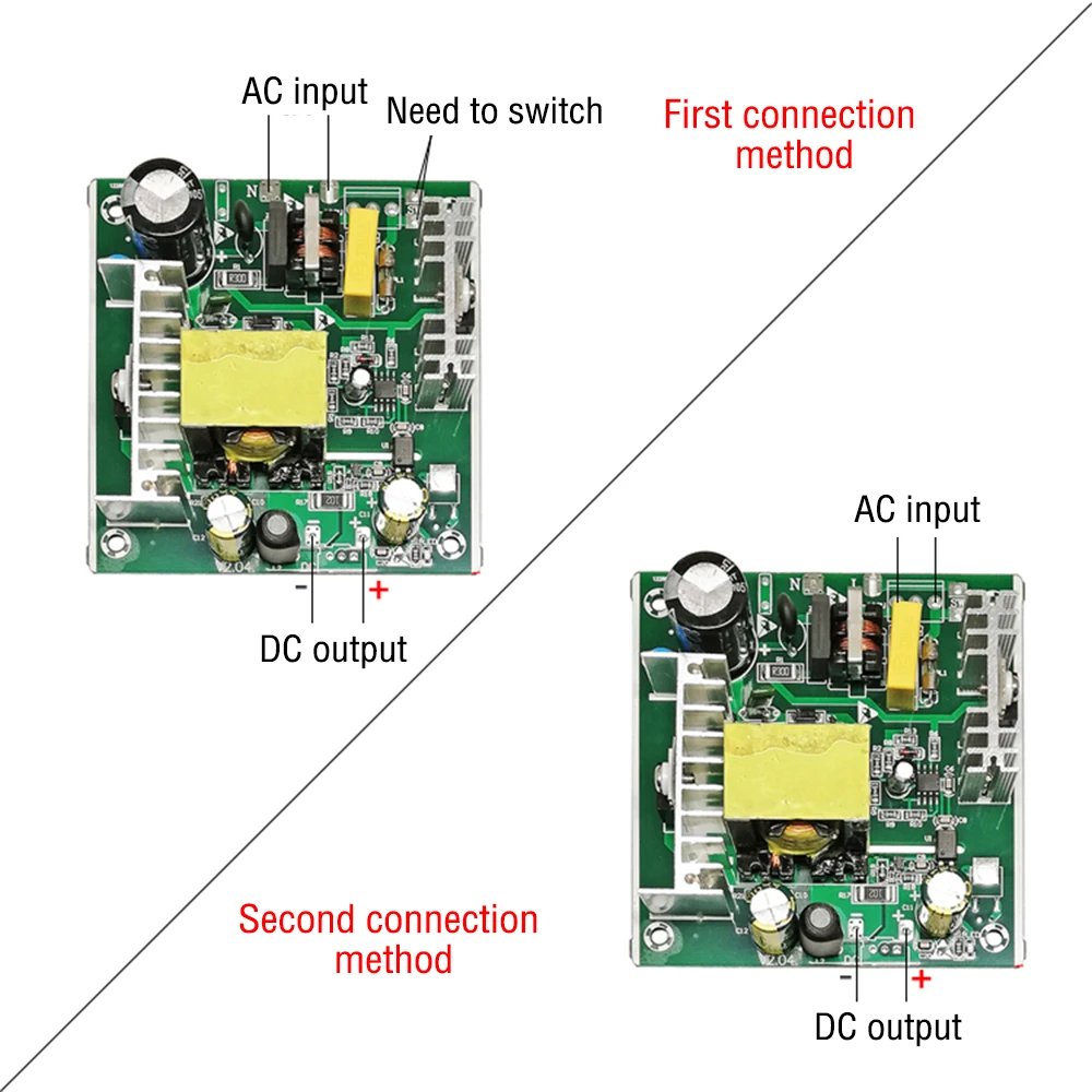 AC 110-245V a 24V DC 5A 120W fuente de alimentación módulo de conmutación aislado T12 Estación de soldadura Placa de alimentación protección contra sobretensión - imagen 2