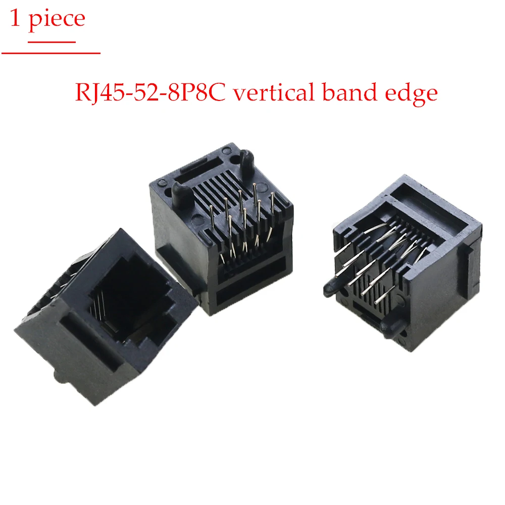 Conector de toma de teléfono RJ11, RJ12, RJ45, 4P4C, 6P2C, 6P4C, 6P6C, 8P8C, conector hembra de red PCB de Internet de ordenador, 1 pieza - imagen 2