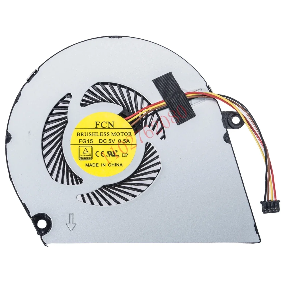 Ventilador de repuesto para ventilador de refrigeración de CPU HP Envy 4-1000 serie 6-1000 SPS 686580-001 4 pines 4 cables