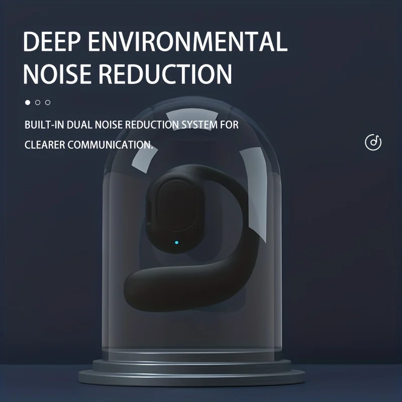 Auriculares inalámbricos con Bluetooth, cascos con micrófono, conducción ósea, manos libres, cancelación de ruido, para conducir - imagen 5