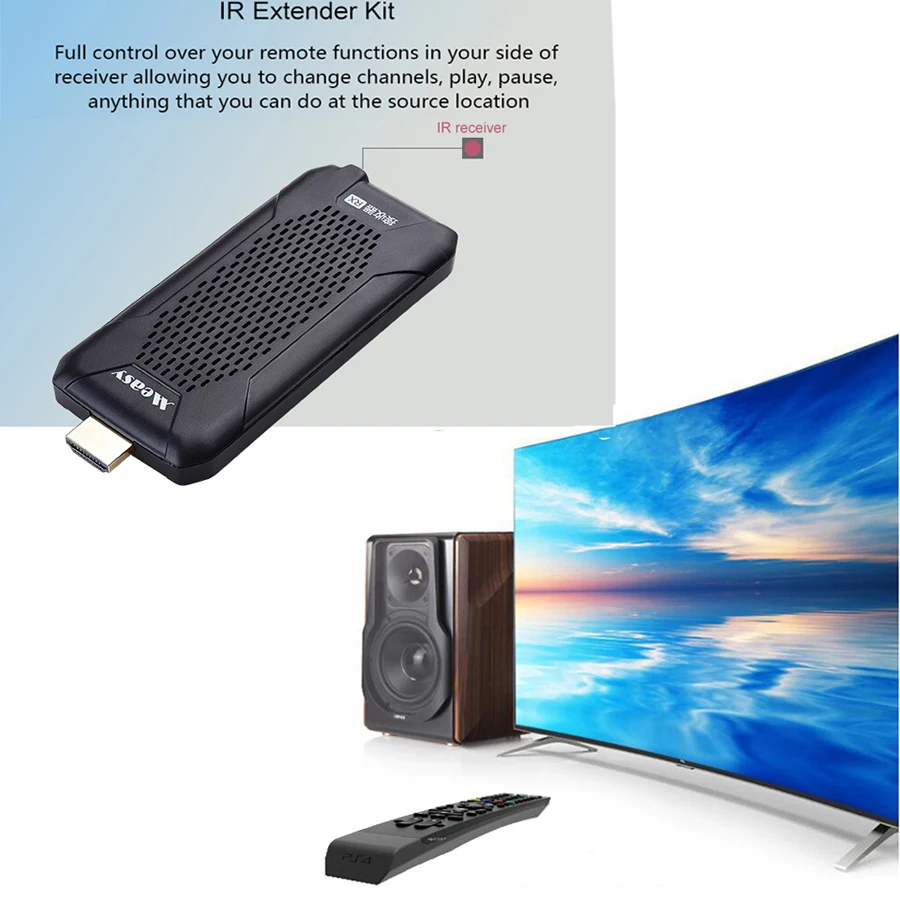 FHD656 Nano 100M 2,4 GHz/5GHz 1080P inalámbrico Wifi Compatible con HDMI transmisión de vídeo emisor receptor extensor Kit para Monitor de TV - imagen 5