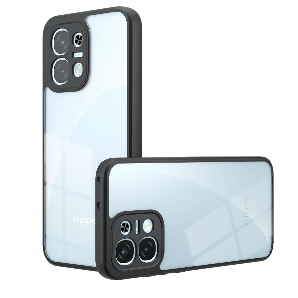 Para OPPO A6 Pro Global Funda OPPO A6 Pro Funda Coque duro transparente PC suave TPU borde a prueba de golpes para OPPO A6 Pro - imagen 2