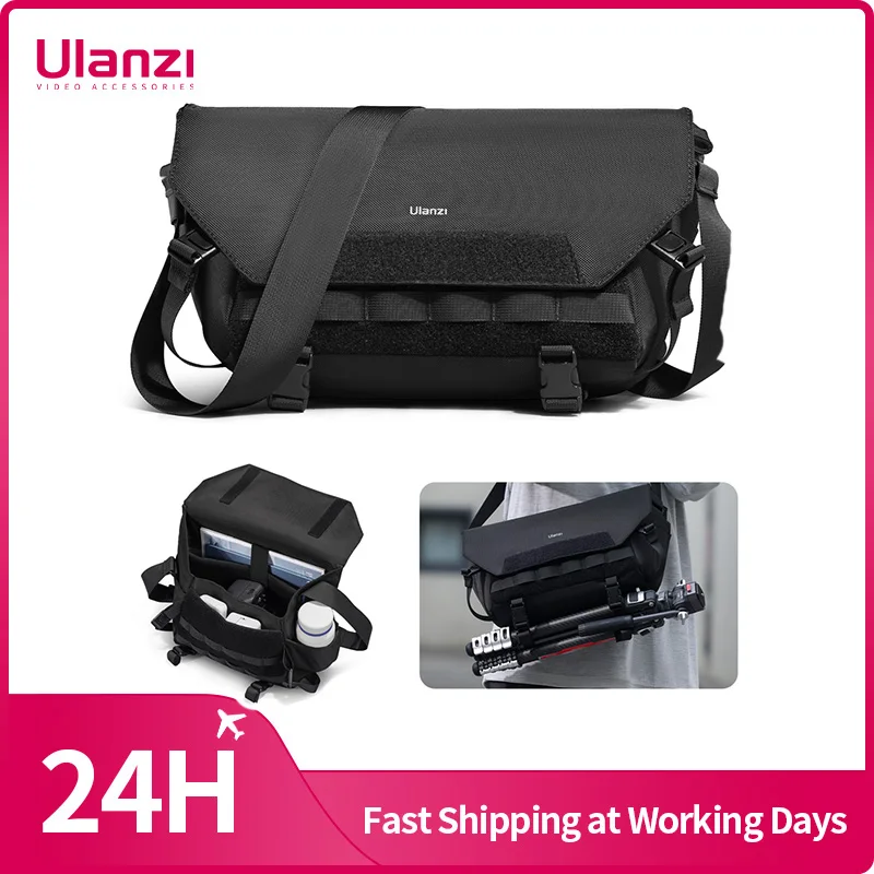 Ulanzi-Bolso de hombro BC08 para fotografía, bolsa impermeable para trípode, cámara sin Espejo, Smartphone, tableta - imagen 2