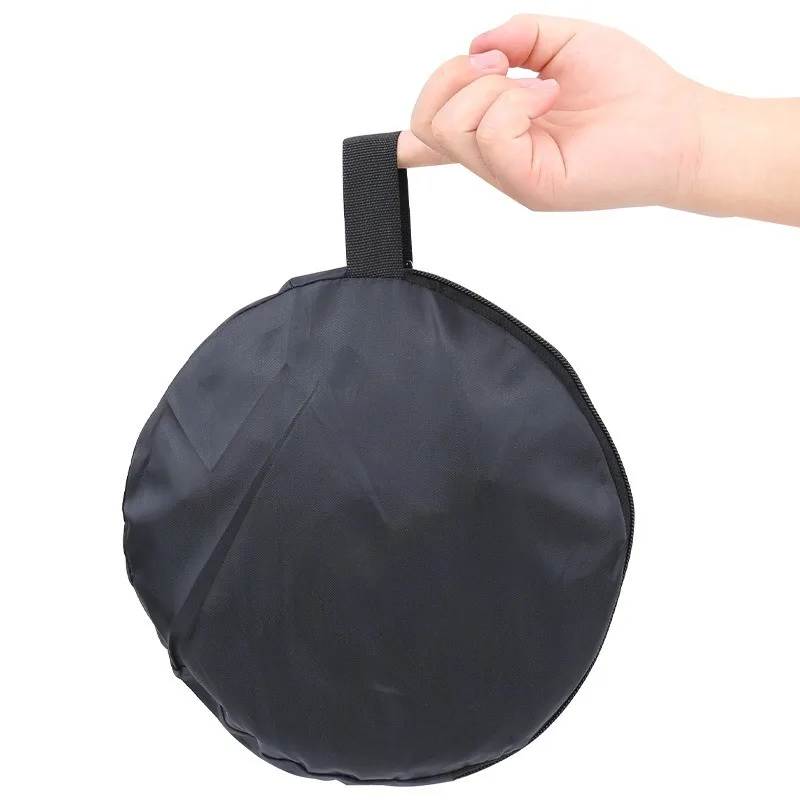 Tarjeta de equilibrio de blancos doblada de doble cara, 30x30 cm, Reflector de referencia gris 18%, tarjeta gris con bolsa de transporte para luz de relleno de fotografía - imagen 4