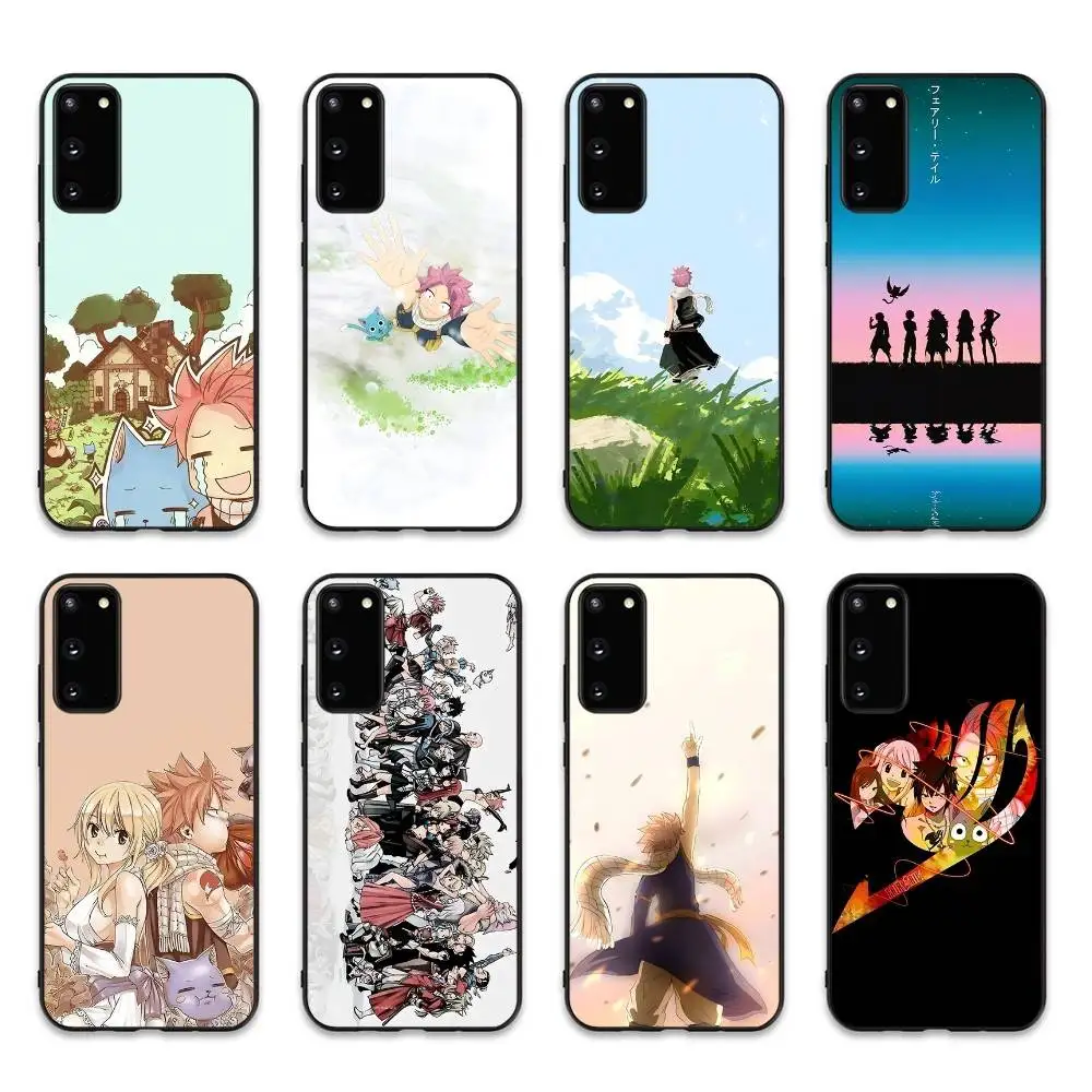 Funda de teléfono F-Fairy T-Tail para Samsung S 24 fe 25 Ultra plus 20 lite 21 30 22 23 24 22 Ultra 5G Fundas