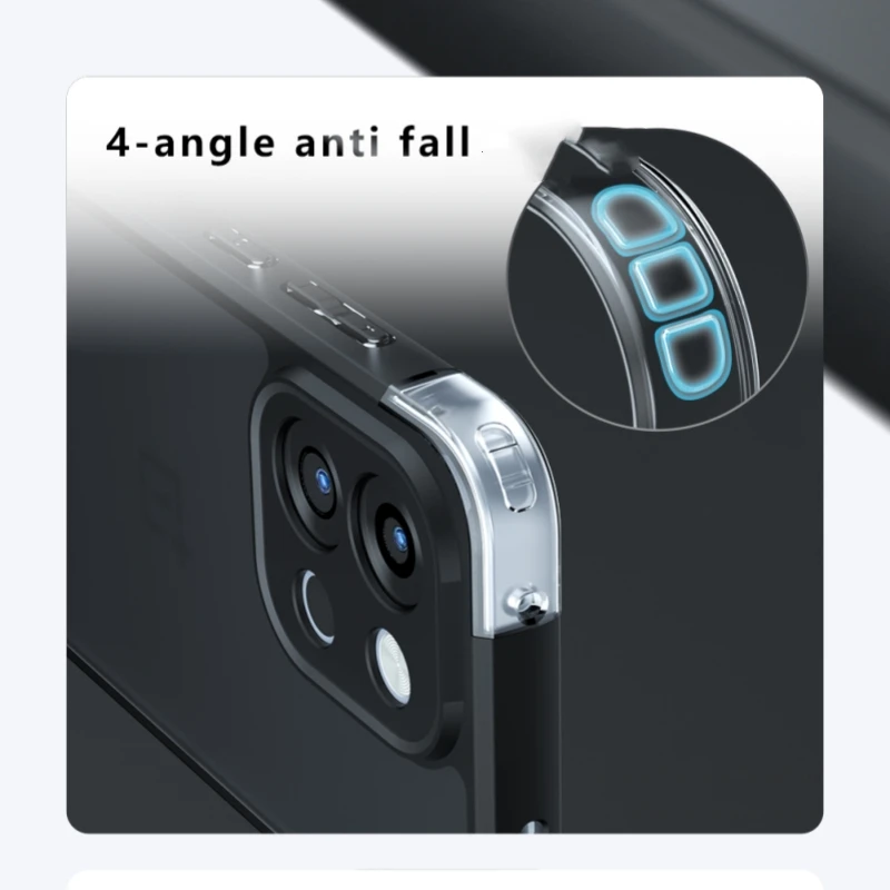 Para Oneplus 13T funda Oneplus 13T Capas a prueba de golpes lente protectora mate esmerilado transparente Fundas Oneplus 13T Oneplus13T - imagen 2