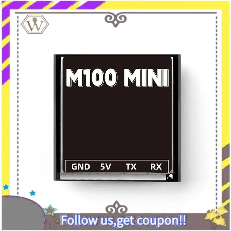 MINI módulo GPS AU33-M100, antena integrada, Chip UBLOX, posicionamiento de tres modos, 3,3 V-5V para Dron RC FPV - imagen 4