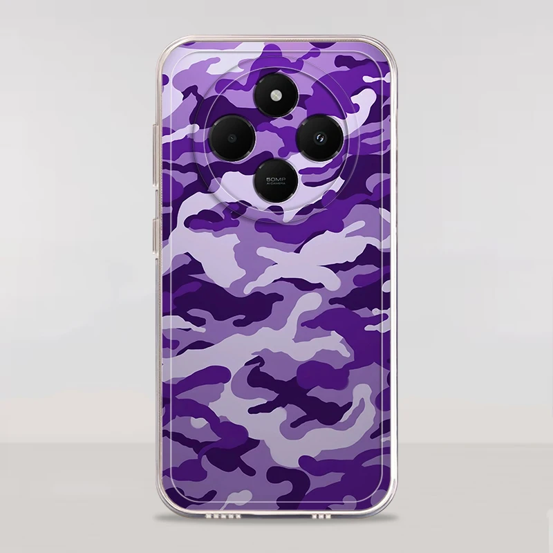 Funda para Xiaomi Poco X3 NFC X3 Pro Funda de teléfono suave Patrón de camuflaje