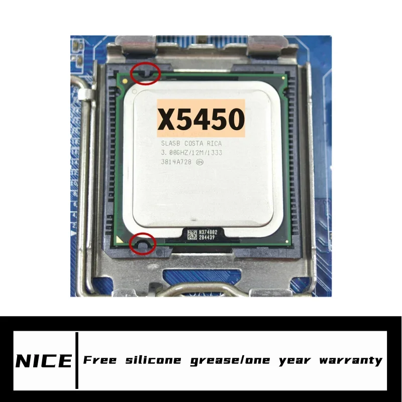 Procesador Xeon X5450 3,0 GHz, funciona en la placa base LGA 775