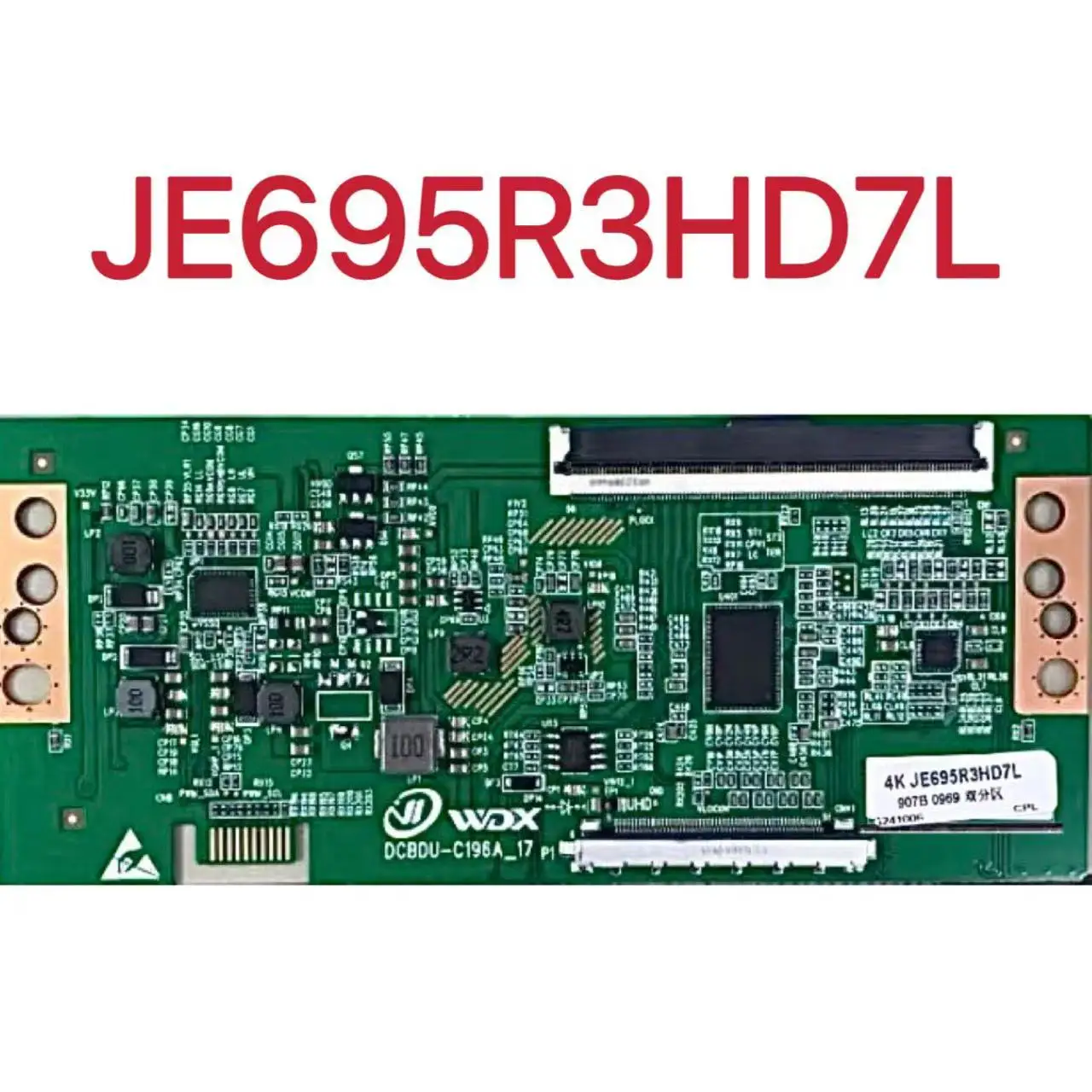Placa lógica JE695R3HD7L 4K Recién actualizado DCBDU-C196A_17 Sharp 70 pulgadas puerto único 96PIN - imagen 2