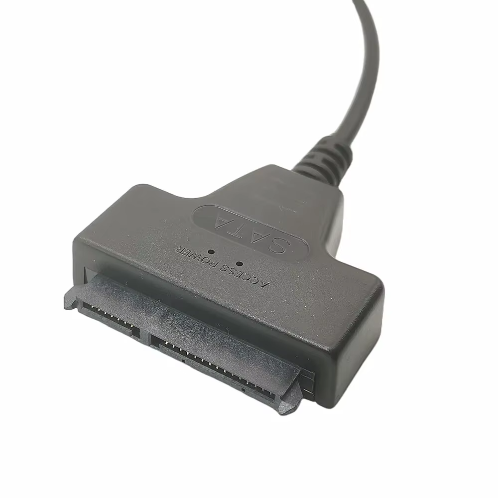 Cables adaptadores SATA a USB 2,0 a 7, 15 22 pines, alimentación externa para convertidor de unidad de disco duro HDD Ssd de 2,5 pulgadas - imagen 3