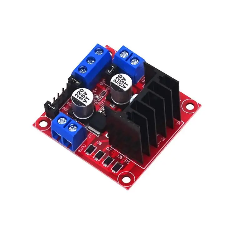 Módulo de placa controladora L298N, Motor paso a paso L298, Robot de coche inteligente, placa de pruebas Peltier de alta potencia - imagen 4