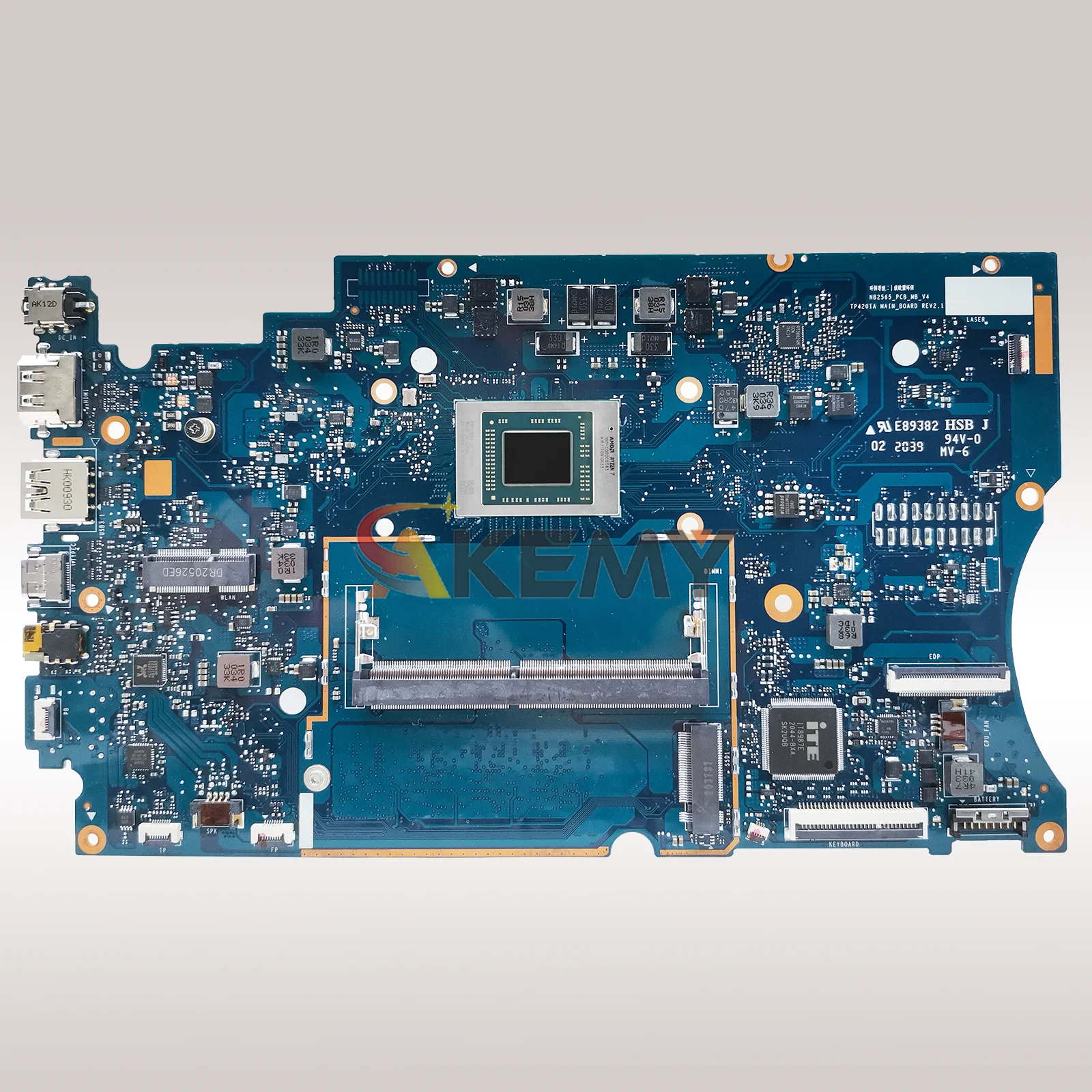 Placa base para ordenador portátil TP420IA para ASUS VivoBook Flip TP420I TP420IA placa base para portátil con CPU R3 R5 R7 100% pruebas OK envío rápido - imagen 3