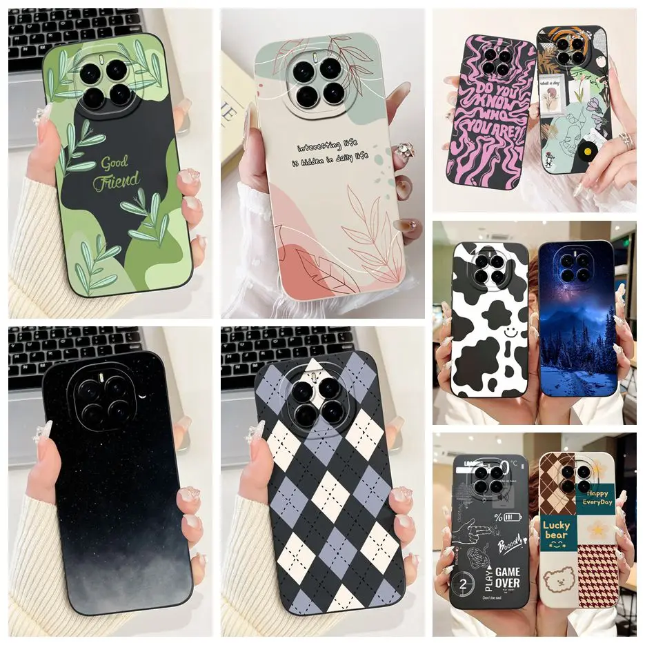 Para Honor Magic7 Lite funda BRP-NX1 arte de moda cubierta pintada funda de teléfono de silicona suave para Honor Magic 7 Lite Magic7 Pro 5G Shell