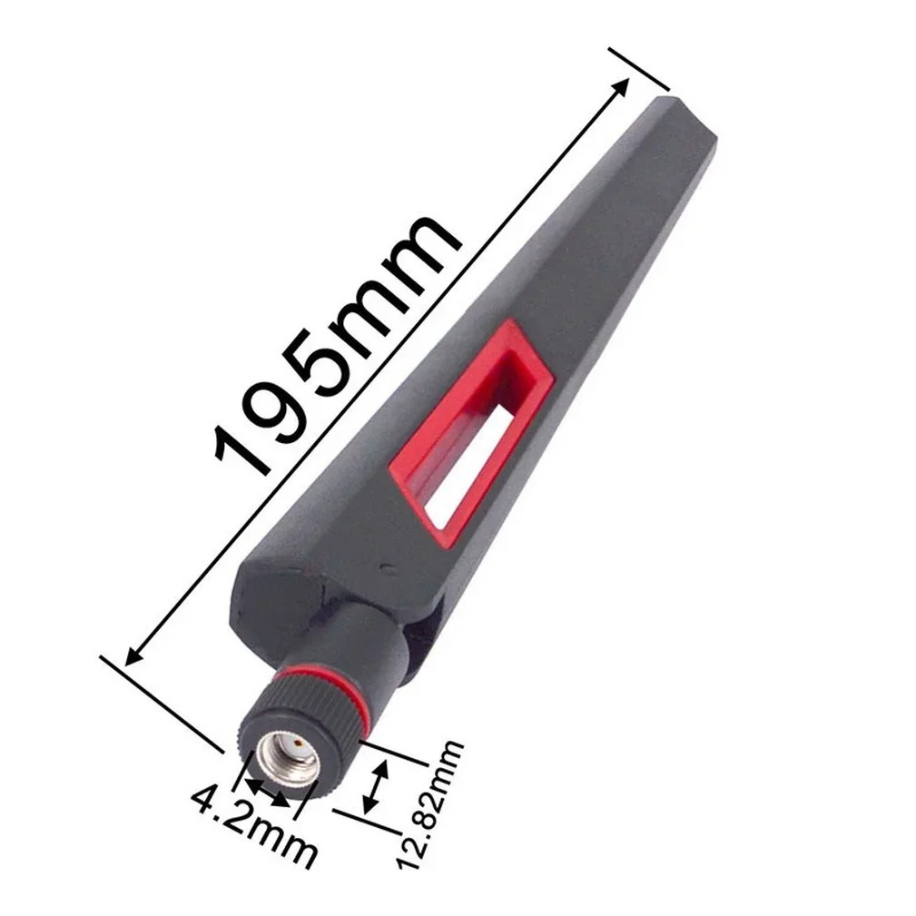 Antena wifi 2,4G 5G 5,8G de doble banda 10dBi antena enrutadora SMA macho (pin)/RP-SMA macho (agujero) - imagen 5