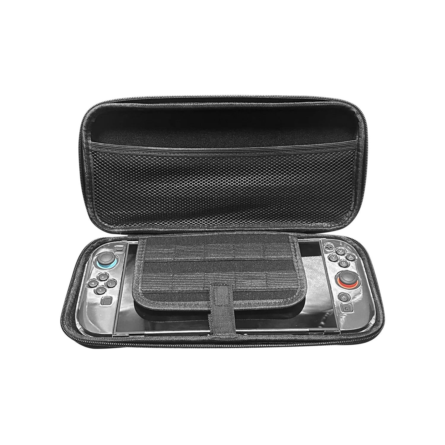 Bolsa de almacenamiento portátil EVA de cuero PU, caja de Estuche de transporte de carcasa dura para consola Switch 2 NS2 2025, accesorios de juego, color negro, novedad - imagen 5