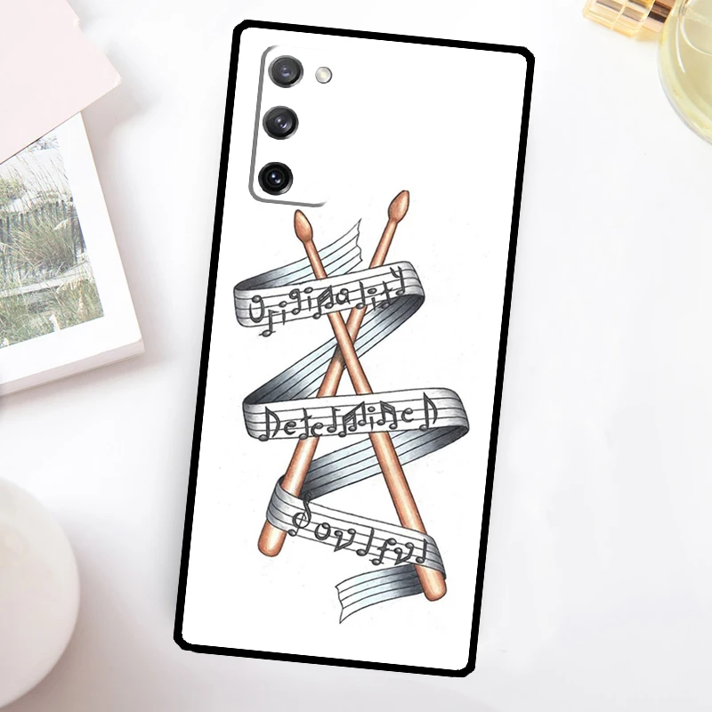 Funda de tambor de instrumento Musical para Samsung Galaxy S24, S23, S22 Ultra, S21, S20 FE, Note 10 Plus, Note 20, S8, S9, S10 - imagen 5