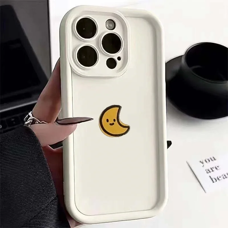 Funda divertida de pato, Luna y estrella para Motorola Moto Edge 40 Neo 50 Fusion Pro G85 E14 G54 5G G34 G24 G14 G32 G52 E32, funda de silicona suave - imagen 5