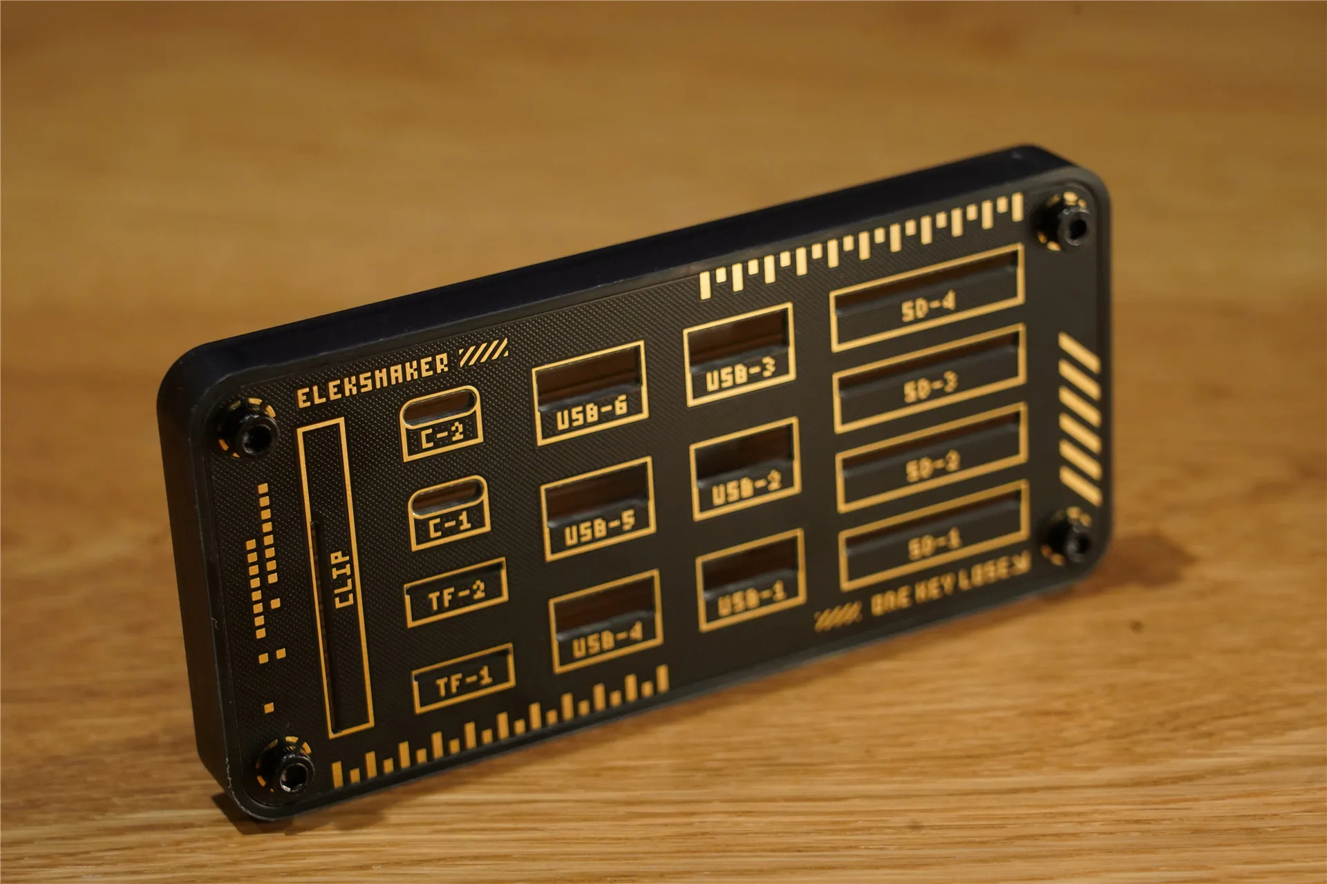 EleksMaker Tarjeta de memoria de madera Original tarjeta SD caja de almacenamiento de tarjeta TF adorno de mesa regalo para novio - imagen 3