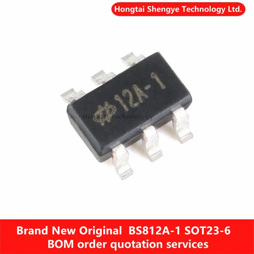 Nuevo parche original BS812A-1 SOT23-6 chip de detección táctil capacitiva de doble botón