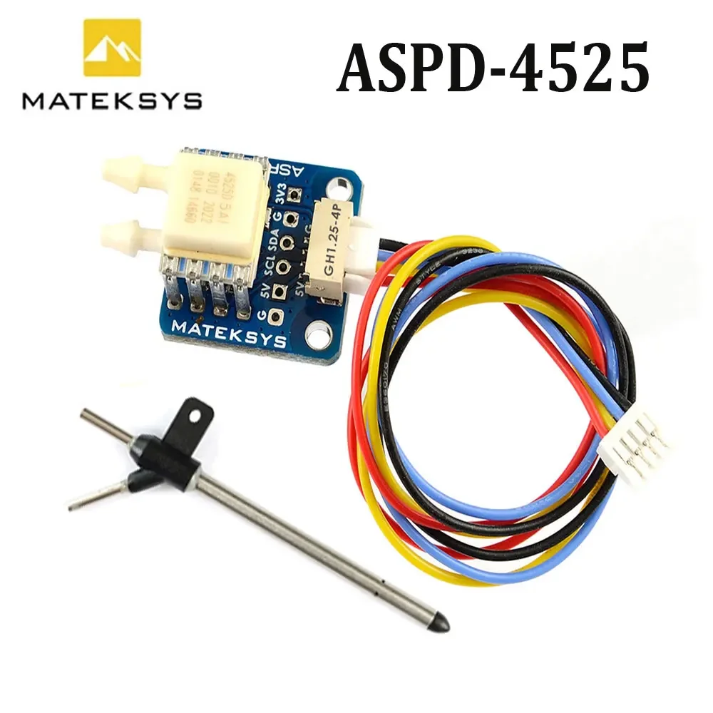 MATEK ASPD-4525 SENSOR DE VELOCIDAD DIGITAL 4 ~ 6V CC para F405-WING F411-WING F722-Wing controladores de vuelo RC Dron de carreras con visión en primera persona - imagen 2