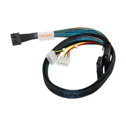 Cable MiniSAS HD SFF8643 a U.2 SFF8639 12 Gb/s para HBA/RAID
