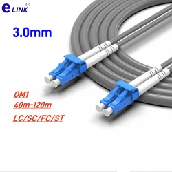 Cable fibra óptica OM1 multimodo exterior SC/LC/FC/ST APC